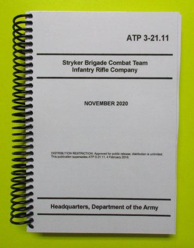ATP 3-21.11, SBCT Infantry Rifle Company - 2020 - Mini size - Click Image to Close